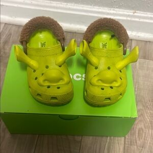 Shrek Crocs Kids' Green Clog Shoes